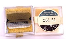 NOS New Citizen 281-51 Part Watch LCD Display Vintage Genuine