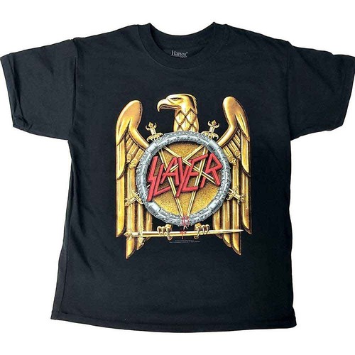Slayer kids shirt gold - kids,