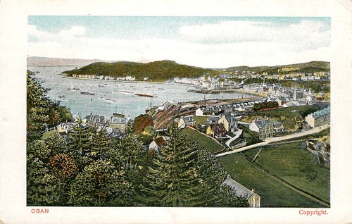 Oban postcard - oban,