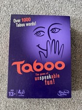 Taboo Game of Unspeakable Fun