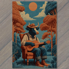 Art Print Weird Green Head