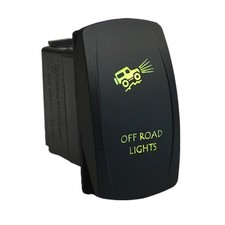 Rocker switch 629G 12 volt OFF
