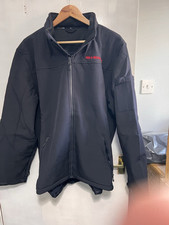 Fire and Rescue Soft Shell Fleece Navy Blue XL Pit To Pit 26”x31”collar To Hem