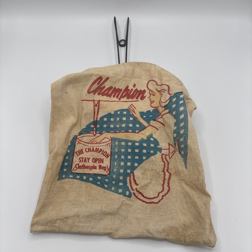 Vtg champion clothespin - vtg,