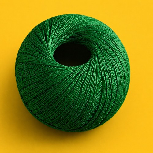 Crochet cotton thread ball - crochet,