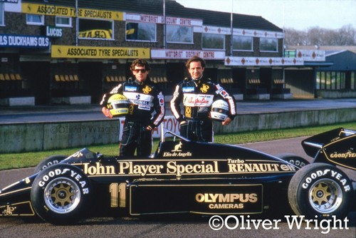 Ayrton senna and elio - elio, de