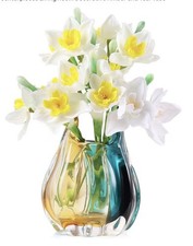 Hand Blown Glass Vase, Medium