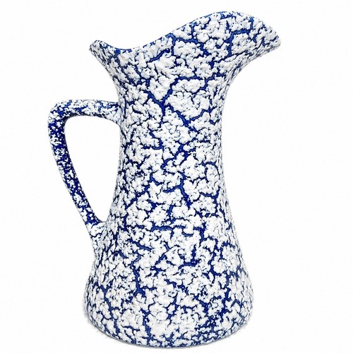 Vintage french pottery jug - french,