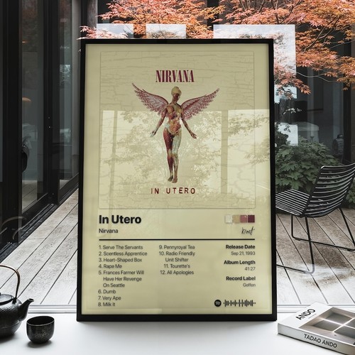 Nirvana utero album cover - nirvana,