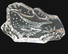 Glass dolphin sea ornament - dolphin,