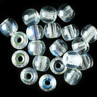 8mm czech pressed glass round - czech,