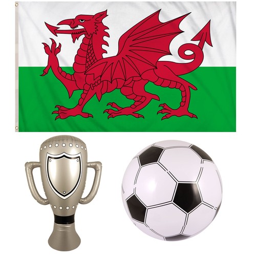 Wales flag metal eyelets - wales,