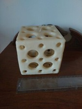  big cheese lover Vintage 70s  Candle rare cube gift