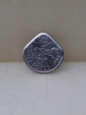 Genuine 1966 UK  Sixpence Coin Pick Electric Acoustic Guitar.*BRIAN MAY.*QUEEN*