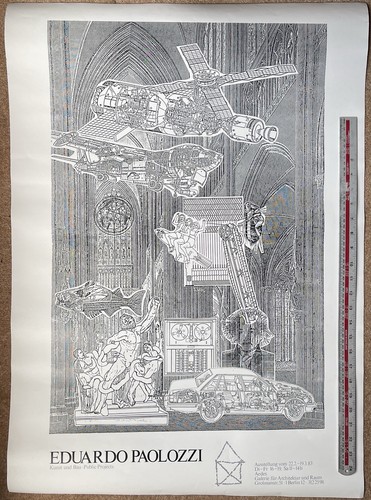 Vintage rare eduardo - rare, paolozzi