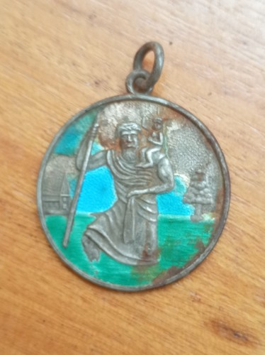 Vintage silver enamel - vintage,
