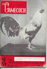 Vintage Poultry Magazine Devoted to Game Fowl march 1956