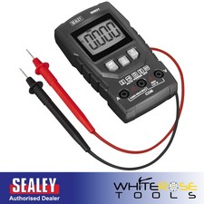Sealey Auto-Ranging Digital Multimeter 6-Function Electrical Tester Display