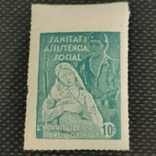 Spanish Civil War 10c Stamp