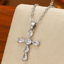 925 Sterling Silver Crystal
