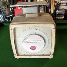 Vintage Double Faced Scales 1970 Era Wavelet Post Office Scales Display Piece
