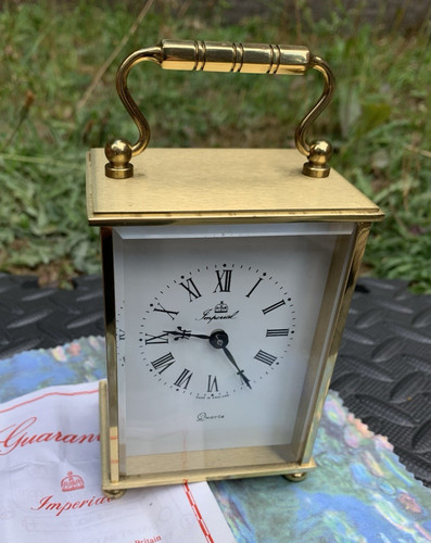 Imperial quartz carriage clock - quartz,