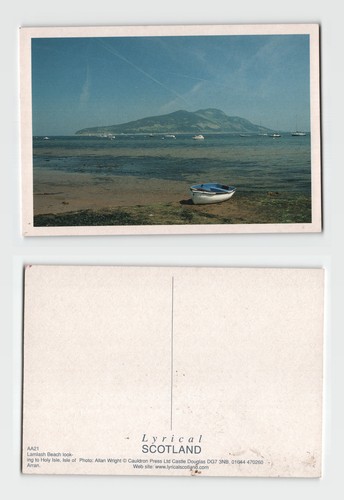 Postcard lamlash beach - lamlash,