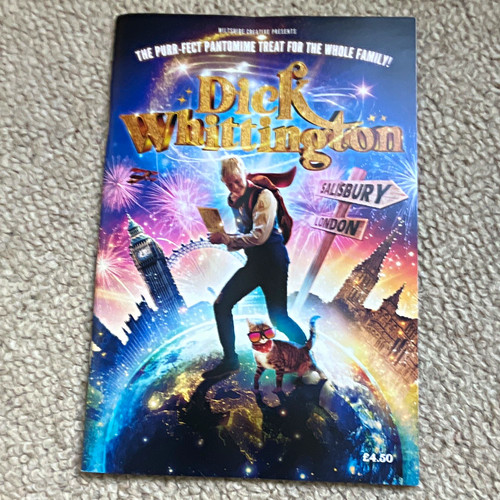 Dick whittington pantomime - dick,