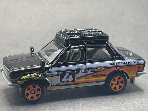 Matchbox datsun 510 rally - matchbox,