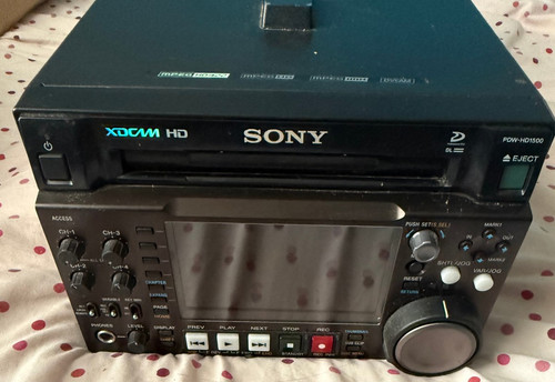 Sony pdw 1500 cam sdi - xd,