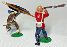 Trophy Miniatures Hand 2 Hand British Soldier Fighting Zulu Warrior Rorkes Drift