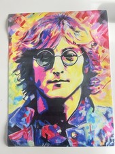 John Lennon Original Artwork Print On Canvas