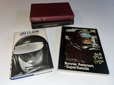 VINTAGE F1 BOOKS JIM CLARK
