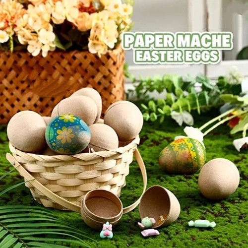 Easter painted paper - paper, eggs