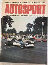 Autosport Magazine 26 August 1971 Surtees Oulton Park F1 Gold Cup Oeterson F2