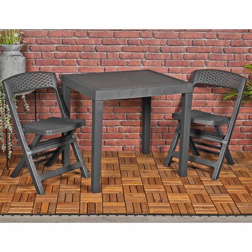 Two folding outdoor garden - folding,