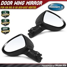 Pair Electric Door Wing Mirror