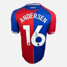 Joachim Andersen Signed Crystal Palace Shirt Clearance [16]