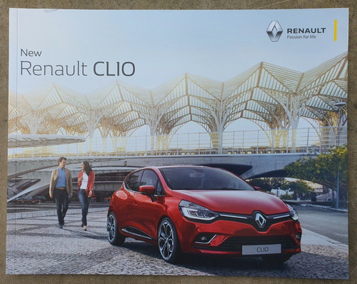Renault clio sales brochure - sales,