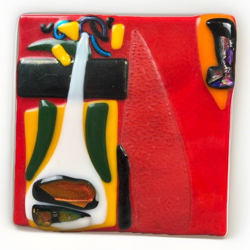 Art glass abstract artist - glass,
