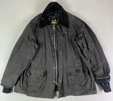 Barbour Black Bedale Waxed