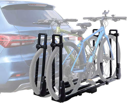 Folding bike hitch mount - 2-bike,