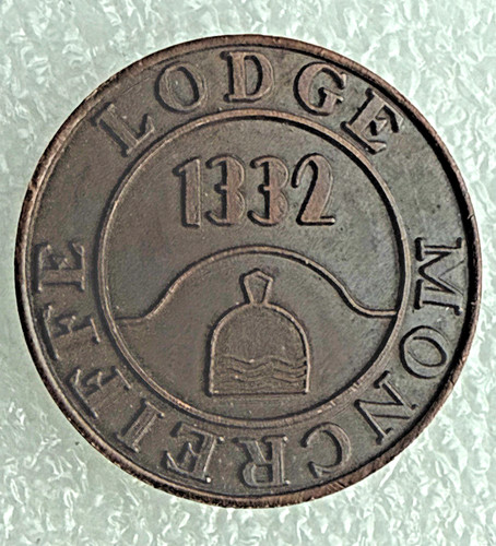 Scotland masonic token - scotland,