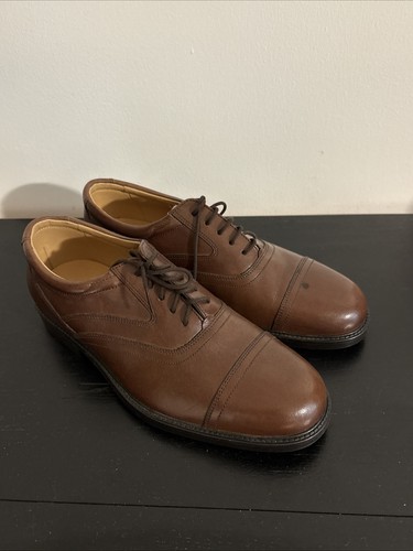 Clarks mens brown leather - brown,