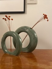 Pair of Handmade Ceramic