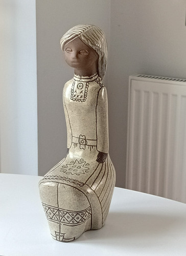Vintage tekt pottery estonian - tekt,