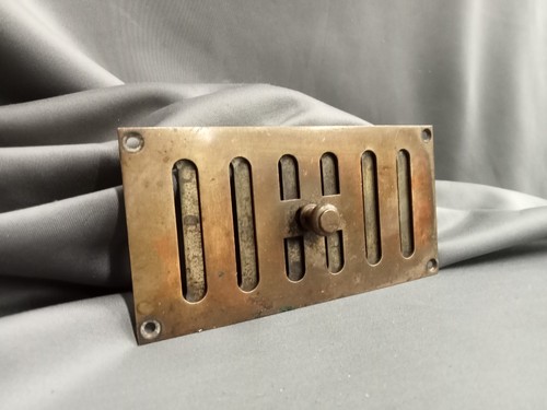 Air vent aged - brass, &