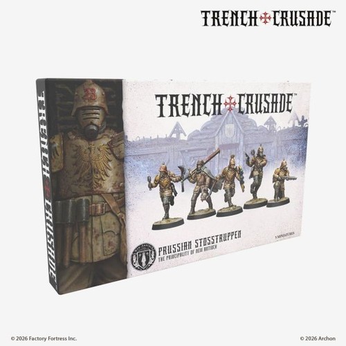 Prussian stosstruppen trench - prussian,
