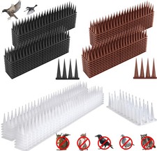 Plastic Bird Spikes Fence Wall Window Ledge Wide Pigeon Deterrent Cat Anti Climb