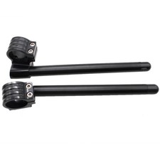 41MM Black Clip On Handlebars